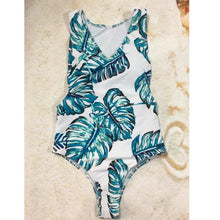 Load image into Gallery viewer, Tropical One Piece Swimsuit