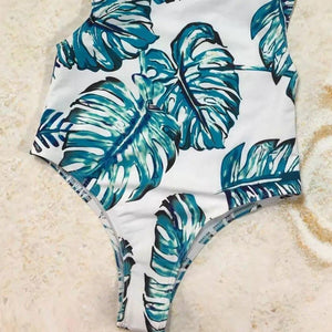 Tropical One Piece Swimsuit