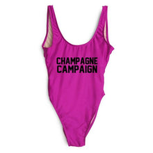 Load image into Gallery viewer, CHAMPAGNE CAMPAIGN Swimsuit