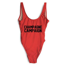 Load image into Gallery viewer, CHAMPAGNE CAMPAIGN Swimsuit