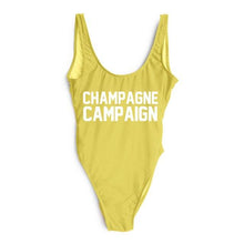 Load image into Gallery viewer, CHAMPAGNE CAMPAIGN Swimsuit