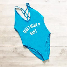 Load image into Gallery viewer, BIRTHDAY One Piece Swimsuit