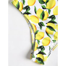 Load image into Gallery viewer, Lemon Print One Piece Swimsuit