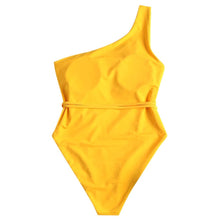 Load image into Gallery viewer, One Shoulder  Swimsuit