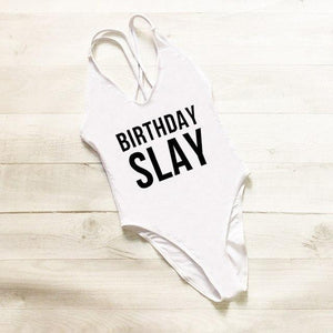 BIRTHDAY SLAY Swimsuit