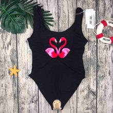 Load image into Gallery viewer, Flamingo Swimsuit