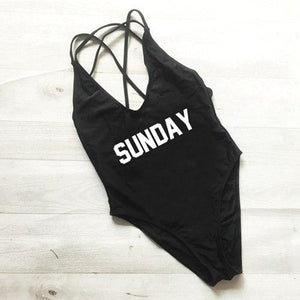 SUNDAY One Piece Swimsuit