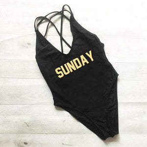 SUNDAY One Piece Swimsuit