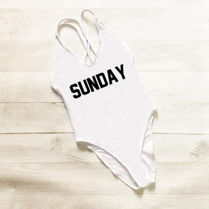 SUNDAY One Piece Swimsuit