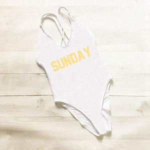 SUNDAY One Piece Swimsuit