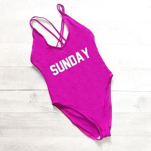 SUNDAY One Piece Swimsuit