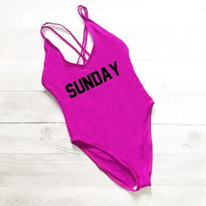 SUNDAY One Piece Swimsuit