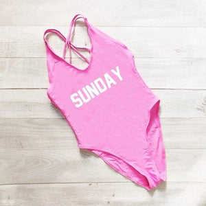 SUNDAY One Piece Swimsuit