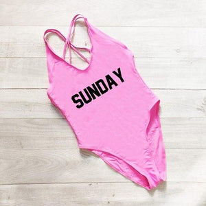 SUNDAY One Piece Swimsuit