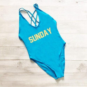 SUNDAY One Piece Swimsuit