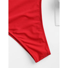 Load image into Gallery viewer, Red One Piece Swimsuit