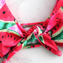 Load image into Gallery viewer, Watermelon Knot Front Two Piece Bikini Set