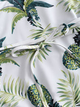 Load image into Gallery viewer, Charming Pineapple and Leaf Print One Piece Swimsuit