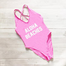 Load image into Gallery viewer, Aloha Beaches Swimsuit