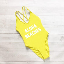 Load image into Gallery viewer, Aloha Beaches Swimsuit