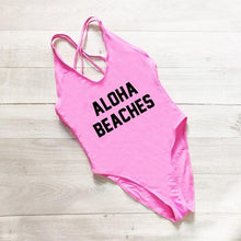 Load image into Gallery viewer, Aloha Beaches Swimsuit