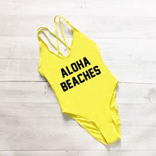 Load image into Gallery viewer, Aloha Beaches Swimsuit