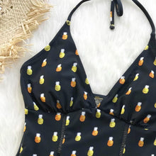 Load image into Gallery viewer, Pineapple One-piece Swimsuit