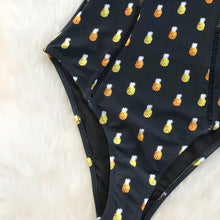 Load image into Gallery viewer, Pineapple One-piece Swimsuit