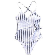 Load image into Gallery viewer, Striped Swimsuit