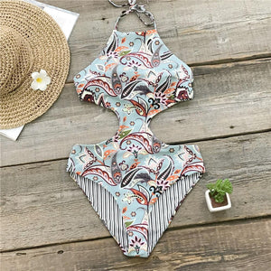 Tropical Paradise Reversible Swimsuit