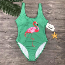 Load image into Gallery viewer, Flamingo Swimsuit