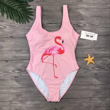 Load image into Gallery viewer, Flamingo Swimsuit