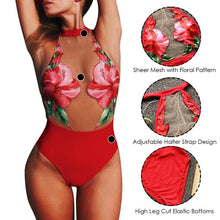 Load image into Gallery viewer, Floral Swimsuit