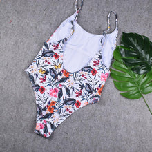 Load image into Gallery viewer, Floral Print Swimsuit