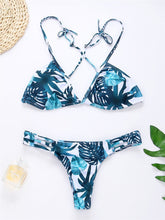 Load image into Gallery viewer, Tropical Two Piece Bikini Set