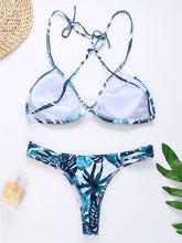 Load image into Gallery viewer, Tropical Two Piece Bikini Set