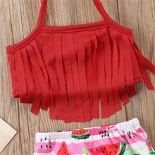 Load image into Gallery viewer, Watermelon Two Piece Bikini Set