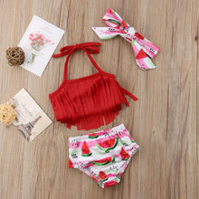 Load image into Gallery viewer, Watermelon Two Piece Bikini Set