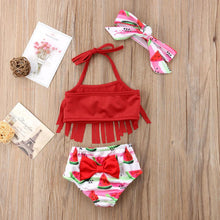 Load image into Gallery viewer, Watermelon Two Piece Bikini Set