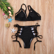 Load image into Gallery viewer, Side Straps Two Pieces Bikini Set