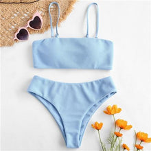 Load image into Gallery viewer, Bandeau Two Piece Bikini Set