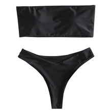 Load image into Gallery viewer, Bandeau Two Piece Bikini Set