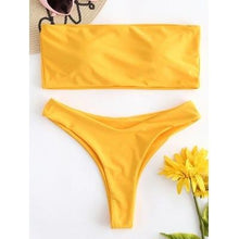 Load image into Gallery viewer, Bandeau Two Piece Bikini Set